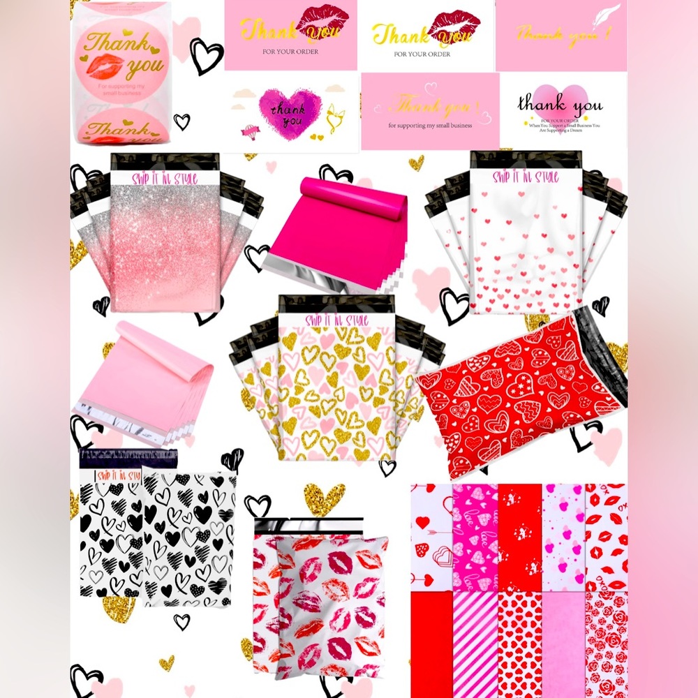 Valentine’s shipping supply bundle